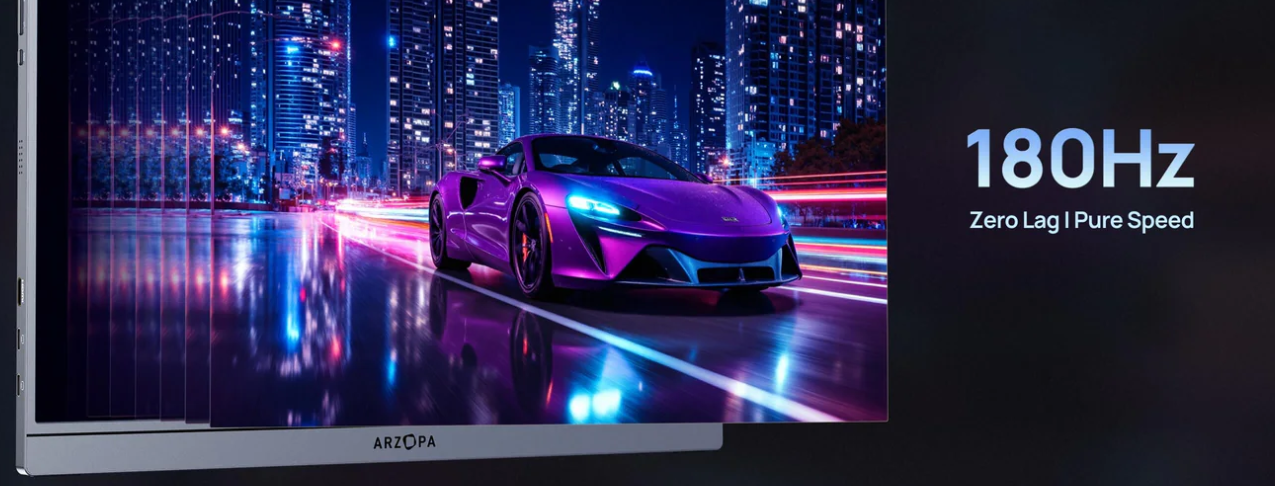Z3FC 180Hz refresh rate, zero lag, pure speed